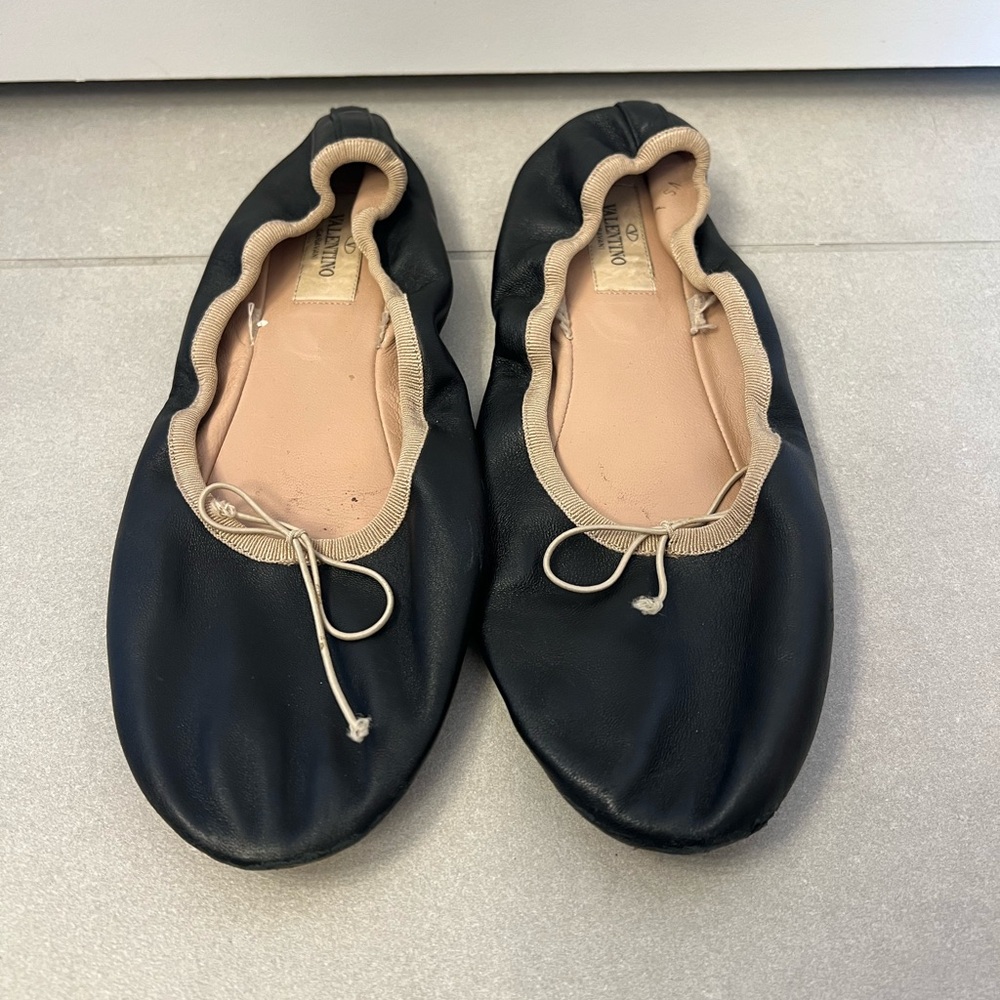 Valentino vintage ballet flats size 38.5